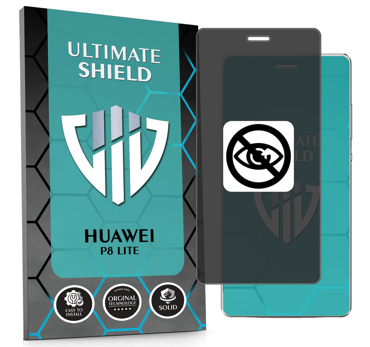 NAJLEPSZA FOLIA 5D ANTYSZPIEGOWSKA DO HUAWEI P8 LITE HYDROŻELOWA MATOWA