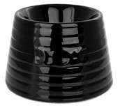 Miski dla psów - BARRY KING Miska ceramiczna dla psa rasy długouche 13 x 11 x 10 cm - czarna - miniaturka - grafika 1