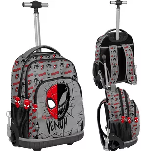 Plecak na kółkach Spider-Man Paso - Plecaki szkolne i tornistry - miniaturka - grafika 1
