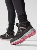 Buty trekkingowe męskie - Regatta Trekkingi RWF700 Czarny - miniaturka - grafika 1