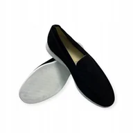 Mokasyny męskie - Mokasyny męskie zamszowe Old Money 44 - miniaturka - grafika 1