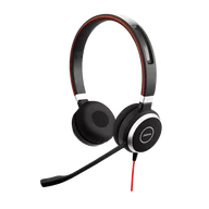 Słuchawki - Jabra Evolve 40 UC Stereo USB-C - miniaturka - grafika 1