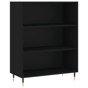 Witrynka, czarna, 69,5x34x180 cm, materiał drewnopochodny Lumarko! - Witryny Witrynka, czarna, 69,5x34x180 cm, materiał drewnopochodny Lumarko! - Witryny - miniaturka - grafika 8