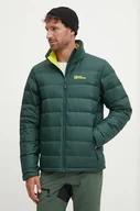 Kurtki i kamizelki sportowe męskie - Jack Wolfskin kurtka sportowa puchowa Ather kolor zielony 1207681 - miniaturka - grafika 1
