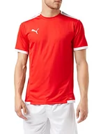 Koszulki męskie - PUMA PUMA Koszulka męska Teamliga Jersey Puma Red-Puma White M 704917 - miniaturka - grafika 1