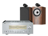 Zestawy stereo - Yamaha A-S3200 (srebrny) + 705 S3 (mokka) - miniaturka - grafika 1