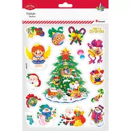 Zabawki kreatywne - Hasta Naklejki wypukłe Boże Narodzenie 16 szt. - miniaturka - grafika 1