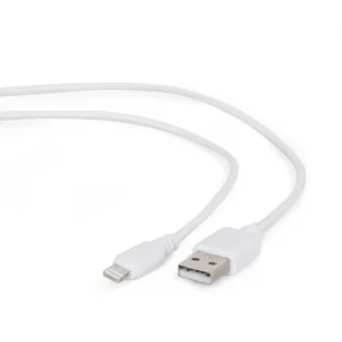 Gembird Kabel USB dedykowany do iPhone 5 i 6/2m (CC-USB2-AMLM-2M-W) - Kable USB - miniaturka - grafika 6