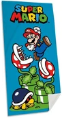 Okrycia kąpielowe dla dzieci - Ręcznik plażowy 70x140cm 100% bawełna Super Mario.Kids Euroswan - miniaturka - grafika 1