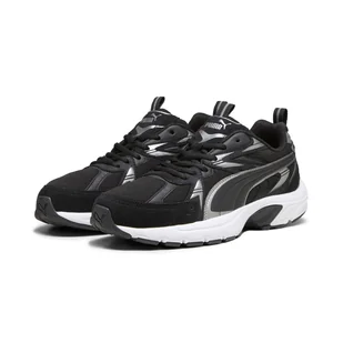 Męskie Sneakersy PUMA MILENIO TECH SUEDE 39348901 – Czarny - Sneakersy męskie - miniaturka - grafika 1