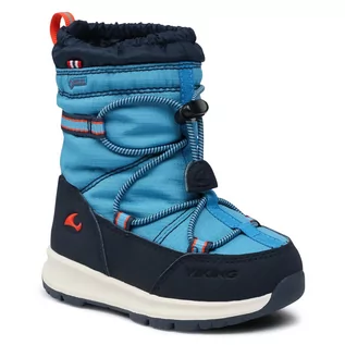 Buty dla dziewczynek - Śniegowce VIKING - Asak Gtx GORE-TEX 3-88300-3505 Blue/Navy - grafika 1