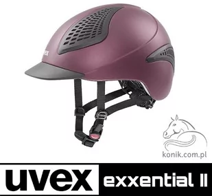 Uvex Kask EXXENTIAL II - ruby red - Kaski do jazdy konnej - miniaturka - grafika 1