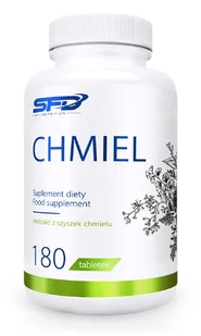 SFD Chmiel, 180 tabletek - Układ nerwowy - miniaturka - grafika 1