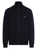 Bluzy męskie - Lacoste - Męska bluza rozpinana, niebieski - miniaturka - grafika 1