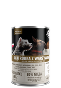 Mokra karma dla psów - Pet Republic PetRepublic kawałki w sosie z wątróbką i warzywami 400g 56553-uniw - miniaturka - grafika 1