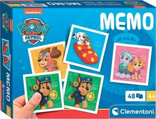 Clementoni GRA MEMO PSI PATROL 18310 CLM PUD - Gry planszowe - miniaturka - grafika 1
