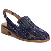 Czółenka - Maciejka Półbuty Damskie Granatowe-41 - miniaturka - grafika 1