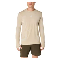 Koszulki męskie - Koszulka do biegania męska Asics Road Seamless LS 2011D356 - ASICS - miniaturka - grafika 1