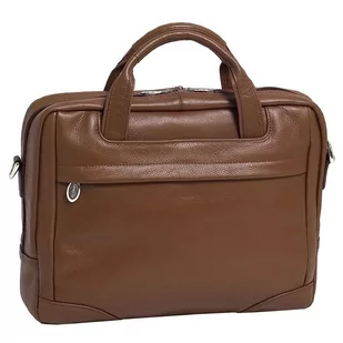 Mcklein Aktówka na laptopa Montclare 13,3" brązowa - Torby podróżne - miniaturka - grafika 1