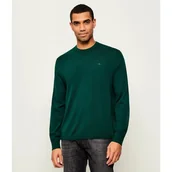 Swetry męskie - Calvin Klein Wełniany sweter Regular Fit - miniaturka - grafika 1