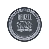Pomada do włosów - Reuzel Hollands, mocno utrwalająca pomada na bazie wody Black, 35 g - miniaturka - grafika 1