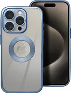 Etui i futerały do telefonów - OEM Futerał GLAM do IPHONE 13 niebieski - miniaturka - grafika 1