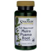 Witaminy i minerały - Swanson, Usa Full Spectrum Muira Puama 400 mg - suplement diety 90 kaps. - miniaturka - grafika 1