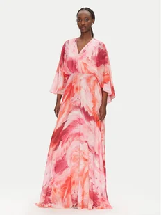 ACCESS FASHION Sukienka wieczorowa 53-3410-0025 Różowy Regular Fit - Sukienki - miniaturka - grafika 1