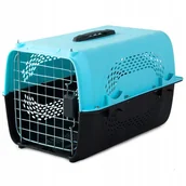 Transportery dla kotów - Transporter Dla Psa Kota Królika Klatka Solidny - miniaturka - grafika 1