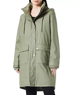 TOM TAILOR Damski płaszcz przeciwdeszczowy parka 1032473, 10905 - Tree Moss Green, L - Kurtki damskie - miniaturka - grafika 1