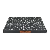 Drapaki dla kotów - Legowisko dla psa Dogguru z pianką memory, łapki, szare - miniaturka - grafika 1