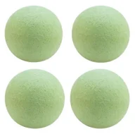 Dodatki do ciast w proszku - KULE CZEKOLADOWE DEKORACYJNE Saturn zielone 4 szt - miniaturka - grafika 1