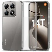 Etui i futerały do telefonów - Etui TECH-PROTECT Flexair Hybrid do Xiaomi 14T Pro Przezroczysty - miniaturka - grafika 1