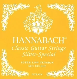 Hannabach struny do gitary klasycznej serii 815 Super Low Tension Silver Special - H2 - Struny gitarowe  - miniaturka - grafika 1