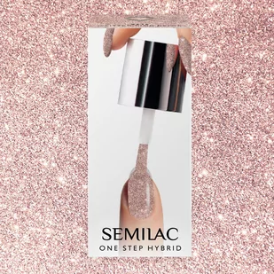 Semilac One Step Lakier Hybrydowy 3w1 S245 5ML - Lakiery hybrydowe - miniaturka - grafika 1