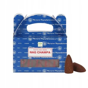 Satya Kadzidełka Nag Champa Backflow Fontanna Satya - 24szt. 429_20200618144550 - Kadzidła i dodatki - miniaturka - grafika 1
