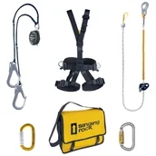 Sprzęt wspinaczkowy - Zestaw Singing Rock Lešenářský Rozmiar: XL / Kolor: czarny - miniaturka - grafika 1