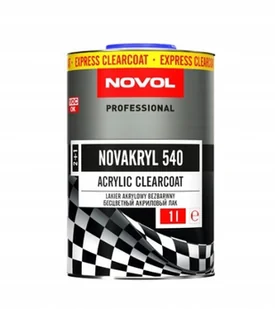 Lakier akrylowy Novol Novakryl 540 bezbarwny 1 l - Chemia warsztatowa - miniaturka - grafika 1