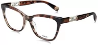 Okulary przeciwsłoneczne - Furla Damskie okulary przeciwsłoneczne Vfu633, Shiny Brown Havana, 66, Shiny Brown Havana - miniaturka - grafika 1
