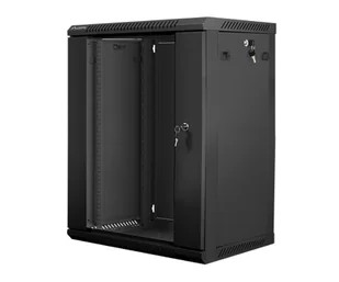 Lanberg Szafa 19" 15U, 600x450, czarna FLAT PACK WF01-6415-10B - Szafy rack - miniaturka - grafika 2