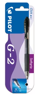 Długopis żelowy G-2, czarny - Długopisy - miniaturka - grafika 1