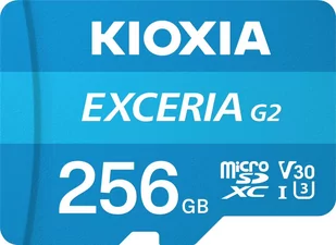 Kioxia Exceria G2 SDHC 256 GB Class 10 UHS-I U3 A1 V30 - Karty pamięci - miniaturka - grafika 1