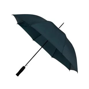 Automatyczna Lekka Parasolka Damska Granatowa Z Czarnym Stelażem - Parasole - miniaturka - grafika 1
