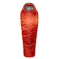 Śpiwory - Rab Rab Solar Eco 1 Sleeping Bag Regular, czerwony Left Zipper 2022 Śpiwory QSS-12-RCY-REG-LZ - miniaturka - grafika 1