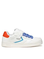 Buty dla chłopców - Geox Sneakersy J Eclyper J55LSA 5411 C0422 S Biały - miniaturka - grafika 1