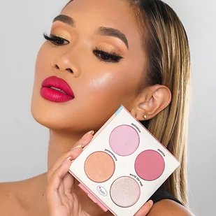 The Balm Will Powder Blush Quad paleta róży do policzków 10g - Róże do policzków - miniaturka - grafika 4