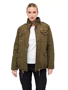 Brandit M65 ogromna kurtka męska wojskowa kurtka zimowa z podszewką US parka outdoorowa, oliwkowy, S - Kurtki męskie - miniaturka - grafika 1