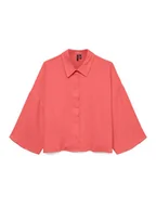 Koszule damskie - Vero Moda Koszula Natali 10279685 Różowy Standard Fit - miniaturka - grafika 1