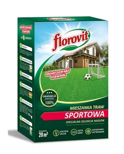 Florovit Mieszanka traw Sportowa 0,9 kg Inco - Nasiona i cebule - miniaturka - grafika 1