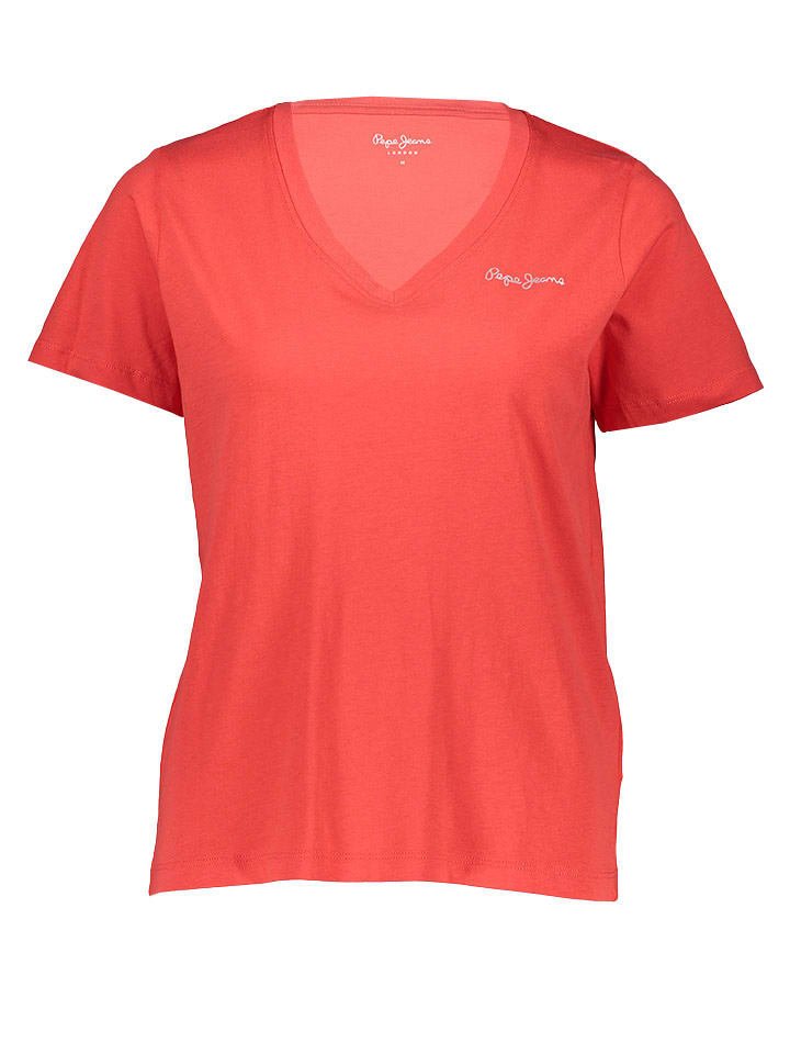 Pepe Jeans Koszulka w kolorze czerwonym